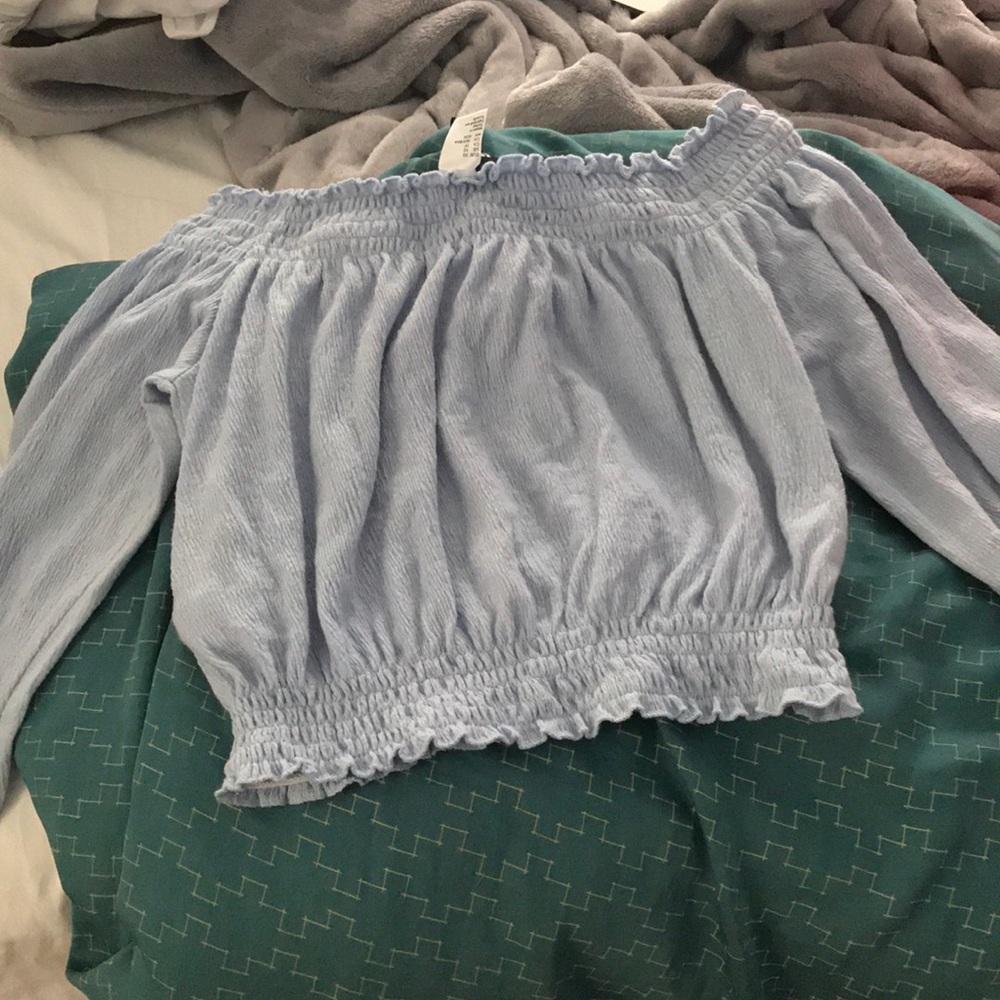 divided/h&m off the shoulder long sleeve top